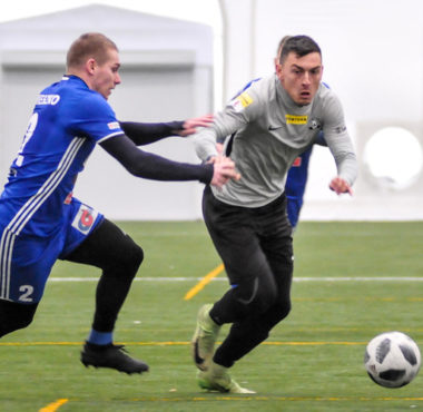 Warta Poznań - Mieszko Gniezno. Krzysztof Biegański