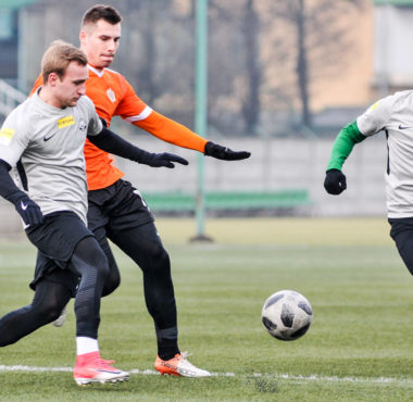 Warta Poznań - sparing z Chrobrym Głogów w Grodzisku Wlkp.