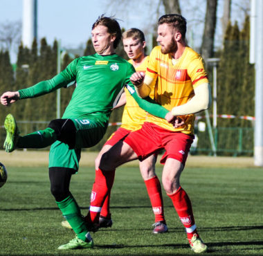 Warta Poznań - Ślęza Wrocław. Łukasz Spławski