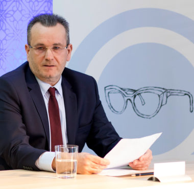 Wieńczysław Bloch, właściciel firmy Bloch Optyk, sponsor Warty Poznań S.A.