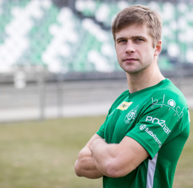 Bloch Optyk sponsorem Warty Poznań. Artur Marciniak