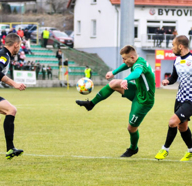 Byutovia Bytów - Warta Poznań 0:0. Michał Jakóbowski