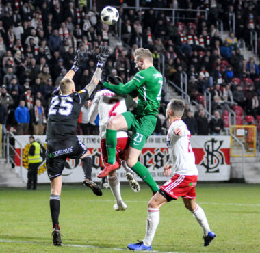 Warta Poznań - ŁKS Łódź. Michał Żebrakowski