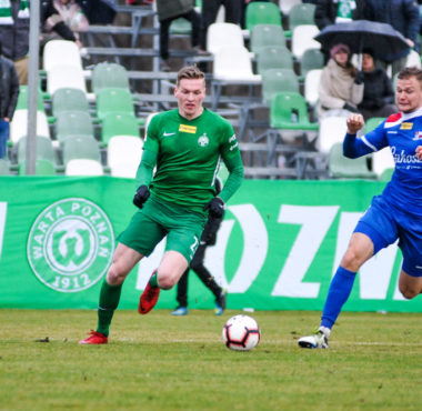 Warta Poznań - Podbeskidzie Bielsko-Biała 4:3. Michał Żebrakowski