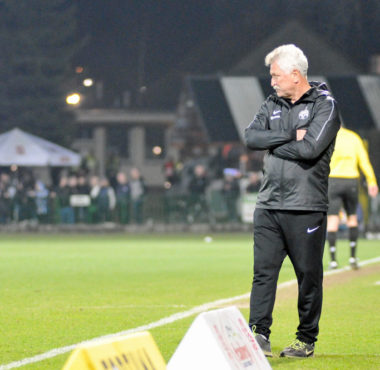 Sandecja Nowy Sącz - Warta Poznań 2:1. Trener Petr Nemec