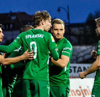 Chojniczanka Chojnice - Warta Poznań. Adrian Cierpka