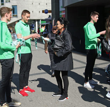 Akcja promocyjna Warty Poznań