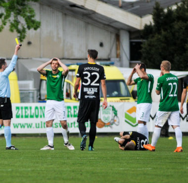 Warta Poznań - GKS 1962 Jastrzębie. Michał Grobelny