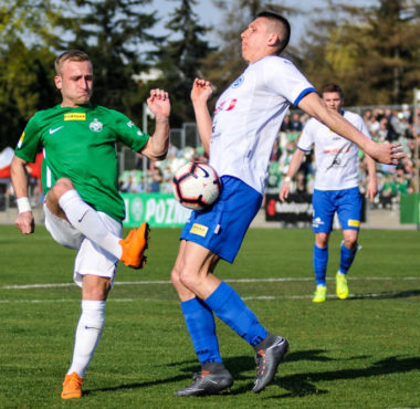 Warta Poznań - Wigry Suwałki. Robert Janicki