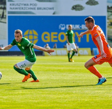 Bruk-Bet Termalica Nieciecza - Warta Poznań 1:0. Robert Janicki