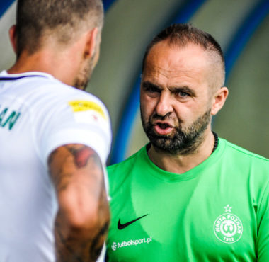 Trener Warty Poznań Piotr Tworek
