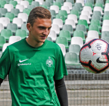 Wiktor Długosz na testach w Warcie Poznań