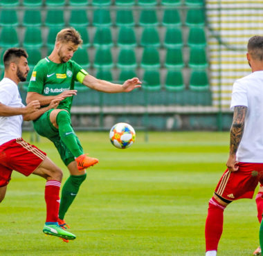 Warta Poznań - ŁKS Łódź w sparingu. Artur Marciniak