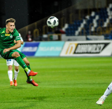 Stal Mielec - Warta Poznań 2:1. Gracjan Jaroch