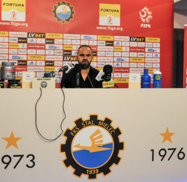 Trener Warty Poznań Piotr Tworek