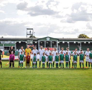 Warta Poznań na stadionie w Grodzisku Wlkp.