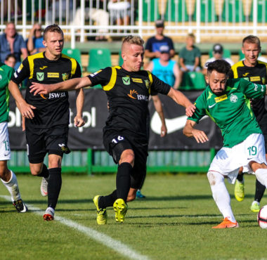 Warta Pozanń - GKS Jastrzębie 1:1. Mariusz Rybicki