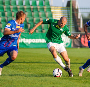 Warta Poznań - Podbeskidzie Bielsko-Biała 2:1. Jakub Kuzdra