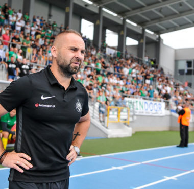 Radomiak Radom - Warta Poznań 0:2. Trener Piotr Tworek