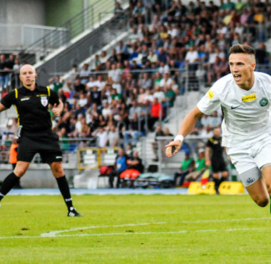 Radomiak Radom - Warta Poznań 0:2. Gracjan Jaroch
