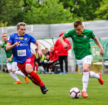 Warta Poznań - Odra Opole. Michał Jakóbowski