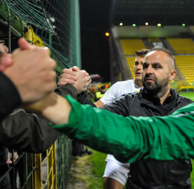 GKS Katowice - Warta Poznań. Trener Piotr Tworek