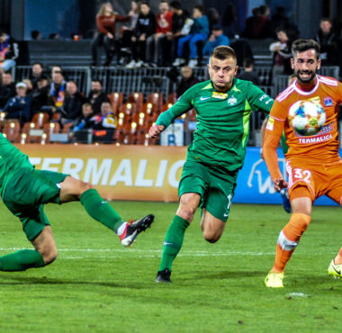 Bruk-Bet Termalica Nieciecza - Warta Poznań. Michał Jakóbowski i Gracjan Jaroch