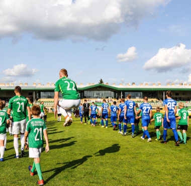 Warta Poznań na stadionie w Grodzisku Wlkp.
