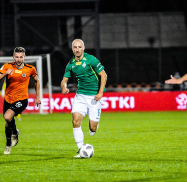 Chrobry Głogów - Warta Poznań 0:0. Łukasz Trałka