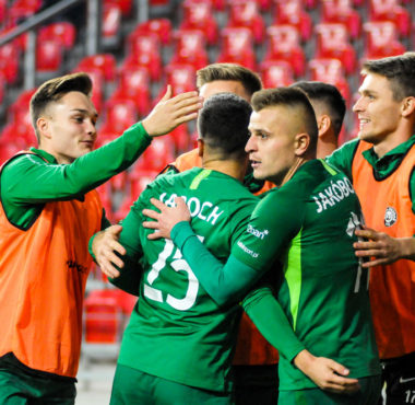 GKS Tychy - Warta Poznań 1:1. Michał Jakóbowski