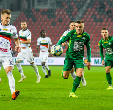 GKS Tychy - Warta Poznań 1:1. Michał Jakóbowski
