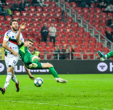 GKS Tychy - Warta Poznań 1:1. Aleks Ławniczak