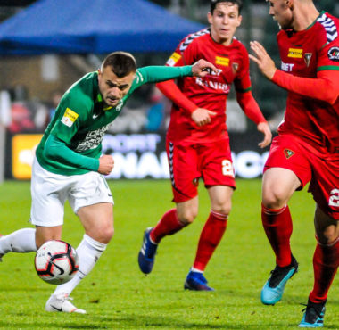 Warta Poznań - Zagłębie Sosnowiec 2:3. Michał Jakóbowski