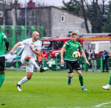 GKS Bełchatów - Warta Poznań 1:2. Łukasz Trałka