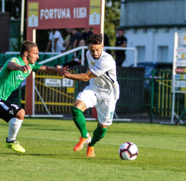 Warta Poznań - GKS Bełchatów 1:0. Mariusz Rybicki