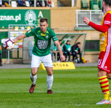 Warta Poznań - Chojniczanka Chojnice 2:0. Michał Grobelny