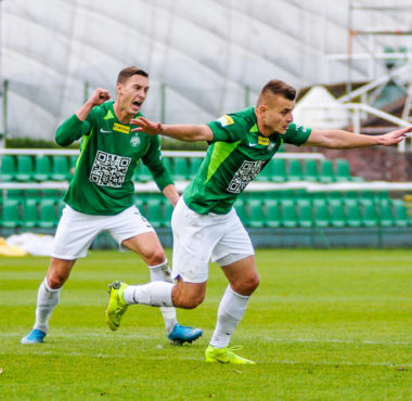 Warta Poznań - Chojniczanka Chojnice 2:0. Michał Jakóbowski i Mateusz Kupczak
