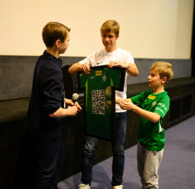 Ale kino z piłką! Warta Poznań; fot. Dawid Majewski