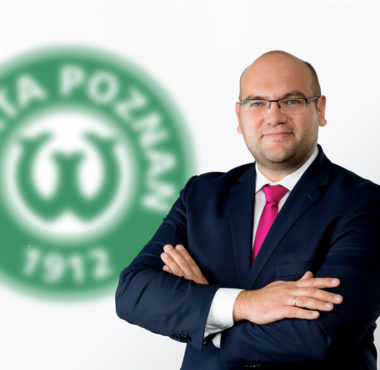 Marcin Janicki, przewodniczący rady nadzorczej Warty Poznań