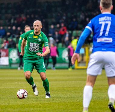 Warta Poznań - Wigry Suwałki 3:0. Łukasz Trałka