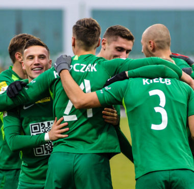 Warta Poznań - Wigry Suwałki 3:0. Gracjan Jaroch