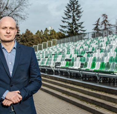 Bartosz Wolny, członek Rady Nadzorczej Warty Poznań