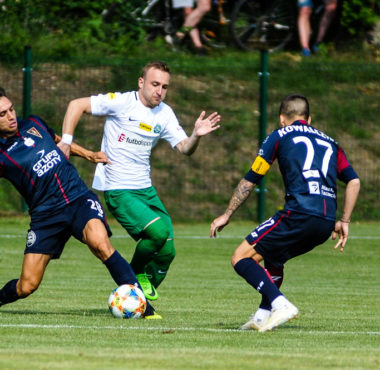 Pogoń Szczecin - Warta Poznań 1:1. Robert Janicki