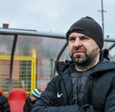 Chojniczanka Chojnice - Warta Poznań 1:1. Trener Piotr Tworek