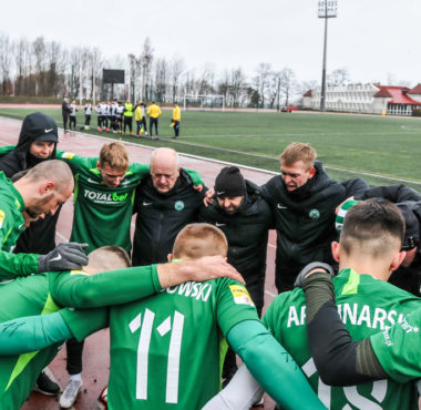 Warta Poznań - Bytovia Bytów 2:2 w sparingu