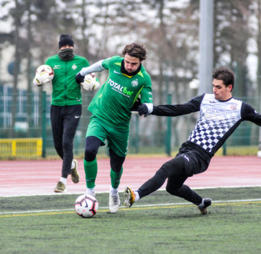 Warta Poznań - Bytovia Bytów 2:2 w sparingu. Mateusz Szczepaniak