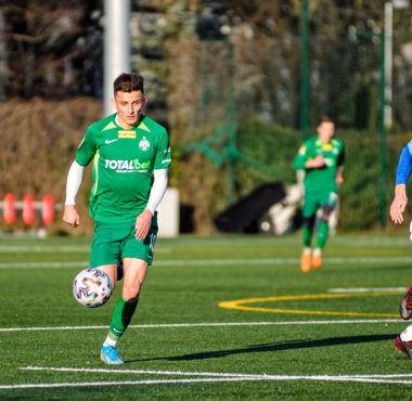 Stomil Olsztyn - Warta Poznań 2:1 w sparingu. Jakub Apolinarski