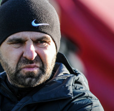 Stomil Olsztyn - Warta Poznań 2:1 w sparingu. Trener Piotr Tworek