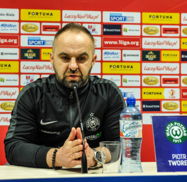 Podbeskidzie Bielsko-Biała - Warta Poznań 2:0. Trener Piotr Tworek