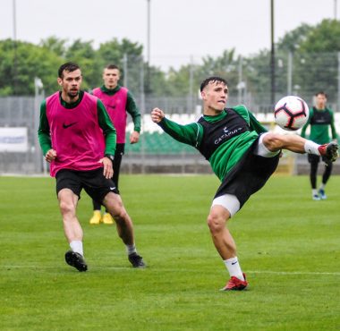 Gra wewnętrzna Warty Poznań. Gracjan Jaroch